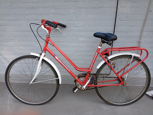 Bicicleta De Colección Bottecchia Rodado 28 Roja Italiana