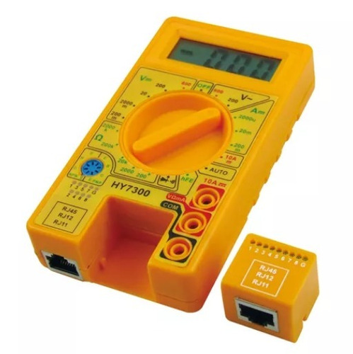 Tester Multimetro Digital Con Probador De Cable Utp Rj45