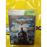 Juego Batman Arkham Asylum Xbox 360 Original 