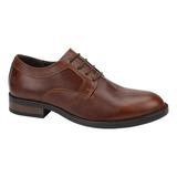 Zapato Casual Tipo Derby Dockers 3202 Caoba Para Hombre