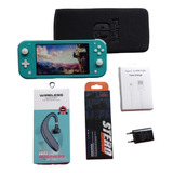 Nintendo Switch Lite Con Varios Accesorios Y Extras