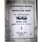 Norton 16 H, Big 4 18 & Es2 Manual Instruc. Y Mantenimiento 