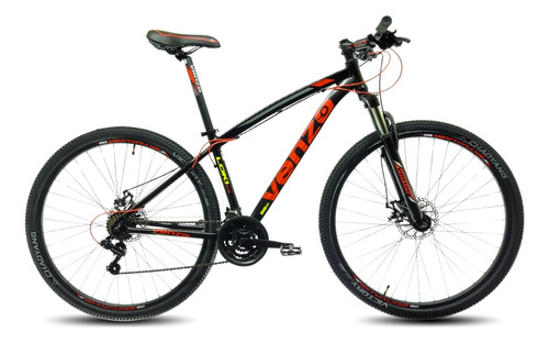 Bicicleta R29 Mtb Alum. 21v Venzo Loki Evo 16/s D.mec. H.ven