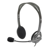 Diadema Logitech H111 Stereo C/microfono Gris 3.5 981-000612