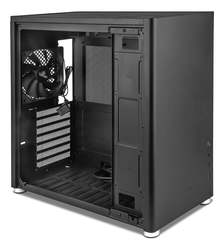 Gabinete Yeyian Hussar Plus Ventana Midi-tower Usb 3.2 Negro