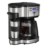 Cafetera Hamilton Beach 49980 Automática Negra Y Acero Inoxidable De Filtro 120v