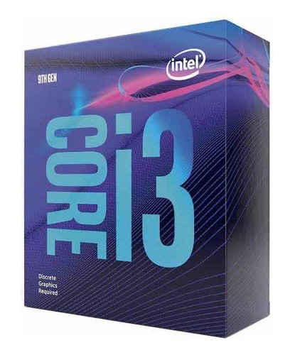 Processador Intel Core I3-9100f