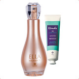 Perfume Ella Radiance Traduções Gold 24 Original Jadore + Luva De Silicone Hidratante Mãos Kit Presente