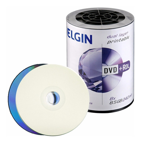 10 Dvd+r Dl Dual Layer 8.5 Gb Elgin Umedisc Xbox Xgd3