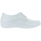 Flexi Zapato Medico Choclo Comodo Piel Blanco Mujer 83828