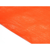 Lona Rafia Laminada Impermeable Naranja 2 Mt X 5 Mts 