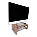 Soporte Para iMac, Base De Monitor, Laptop Moderno De Madera