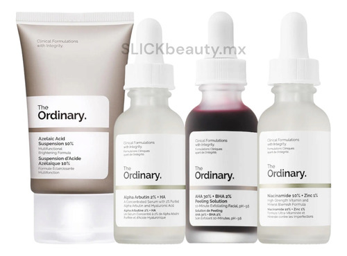 Kit The Ordinary Pieles Con Manchas/ Cicatrices De Acne