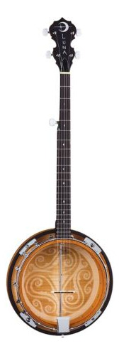 Luna Folk Series Celtic Five-string Banjo, Bgb Cel 5 Eeb