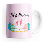 Tazón Taza Personalizada Feliz Pascua Vol1.