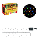 Pisca Pisca Natalino Arroz Colorido Rgb 100 Leds 4,2m 220v