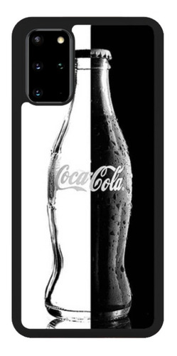 Funda Protector Para Samsung Coca Cola Botella Blanco Negro