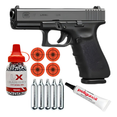Pistola Co2 Umarex Glock 19 Gen3 Full Metal 410fps 4.5mm Xp Negro 4.5 Mm | Meses sin interés