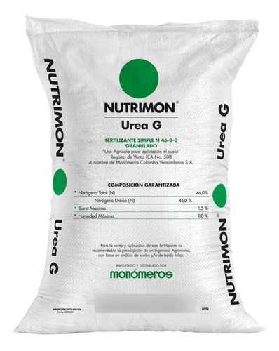 Urea Bulto X 50kg Nitrógeno 46%