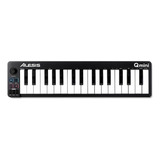 Teclado 32 Teclas Sensiveis Controlador Alesis Qmini Usb-mid