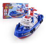 Barco De Juguete Para Niños Con Protección Contra Incendios