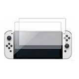 2pzs Mica De Cristal Templado Para Nintendo Switch Oled 9h