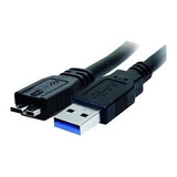 Cable Usb 3.0 De 1,8 M, Color Negro