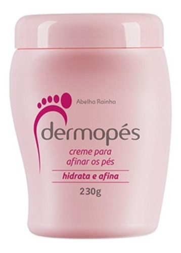  Creme Para Pés Hidrata E Afina Dermopés Abelha Rainha 230g