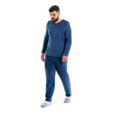 Pijama Masculino Plush Aconchegante Confortavel Super Quente