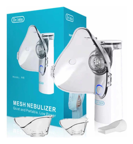 Inhalador Nebulizador Portátil Inalámbrico, Atomizador, Humidificador Silencioso Para Adultos Y Niños.