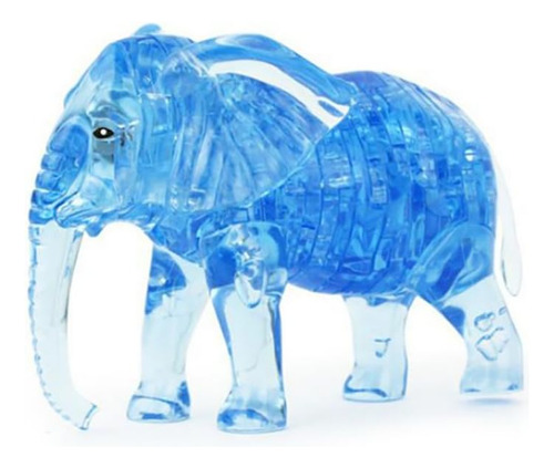 Puzle De Cristal 3d Lrrh Novedad Creatividad - Elefante (41