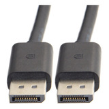 Cabo Displayport 1.2 4k 1.8m Sem Trava Blindado Cabo Dp X Dp