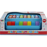 Xilofone Brinquedo Infantil Musical Grande 30cm - Bbr Toys