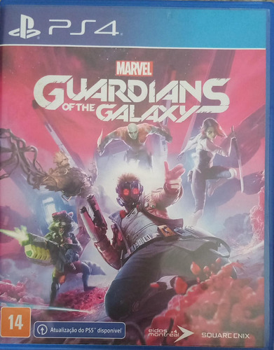 Marvel Guardians Of The Galaxy Ps4