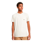 Polera  Quiksilver Sub Mission Pocket Hombre Beige