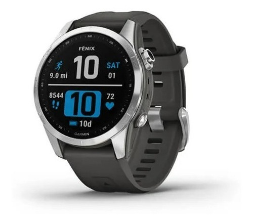 Garmin Fenix 7s Silver Graphite Reloj Smartwatch 42mm