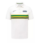 Ayrton Senna Polo Rayas Oficial Fórmula 1 Original