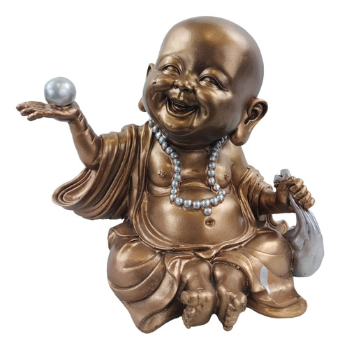 Estatua Bebe Buda Gordo Feliz Abundancia Budas Decorativos