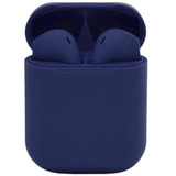 Audifonos Bluetooth 5.0 Inalambricos Manos Libres Touch I12 Color Azul Marino