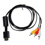 Cable De Audio Y Video Rca Para Ps1 Ps2 Ps3