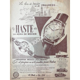 Cartel Retro Relojes Haste 1953 Almacenes H. Steele & Cia 59