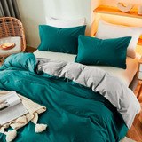 Duvet Bic Aguamarina-grisplata S My Home Store