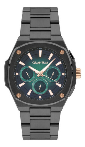 Reloj Quantum Hombre Acero Color Negro Adg1032.070