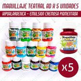 Maquillaje Artístico Teatral Ad X5 Frascos X40ml Microcentro