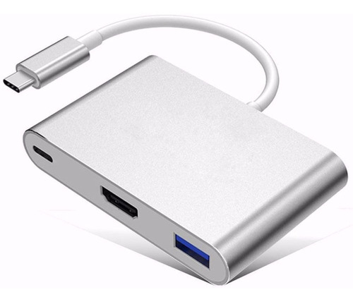 3 - 1 Tipo C 4k Hd Hdmi Usb 3.0 Hub Usb-c Adaptador Macbook