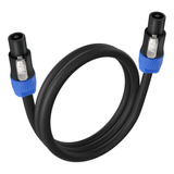 Cable De Altavoz Speakon Ebxya De 3 Pies, Calibre 12 (awg),