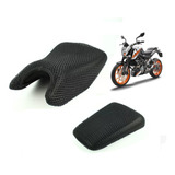 Funda Cubre Asiento Malla Térmica Moto Duke Fz Ns 250z