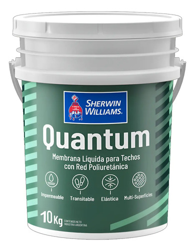Membrana Liquida Quantum Poliuretanica 10kg Sherwin Williams