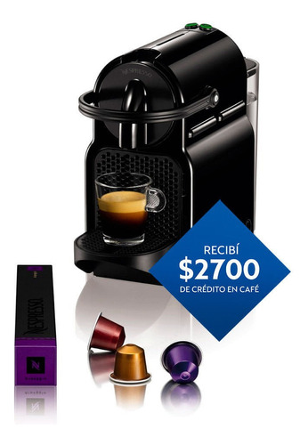 Cafetera Nespresso Inissia Black