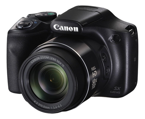  Câmera Digital Canon Sx540hs Wi-fi 20.3mp Zoom 50x + Bolsa